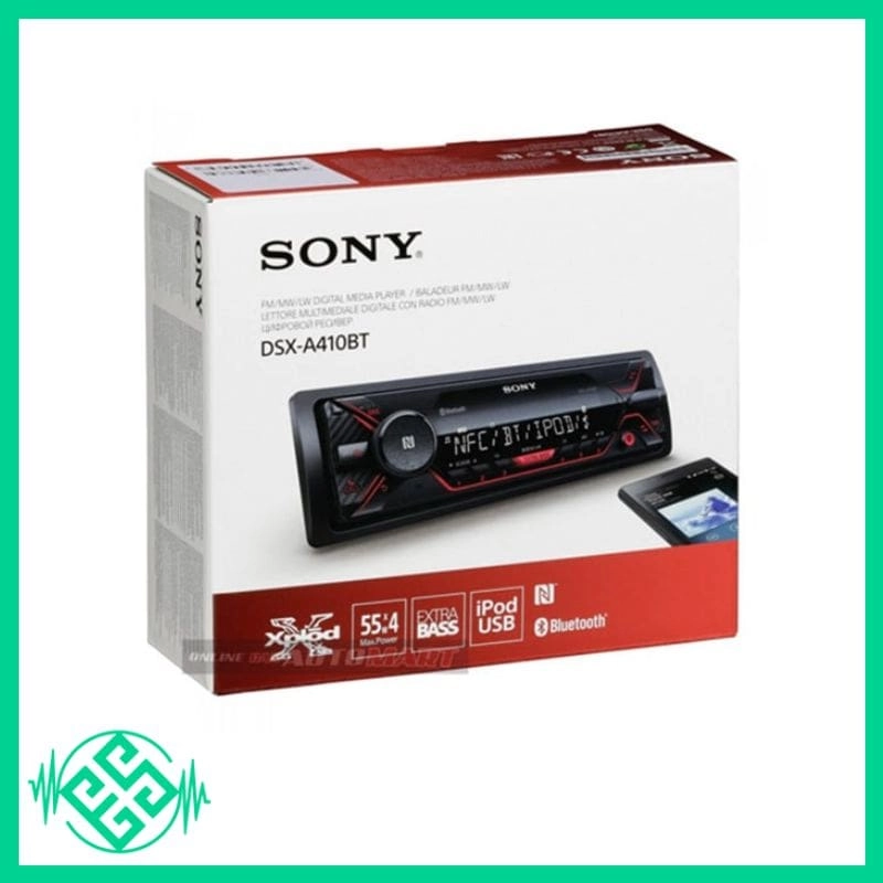 پخش کننده خودرو سونی مدل SX-A410BT